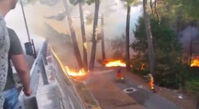 Incendi a Peschici, proseguono operazioni di bonifica